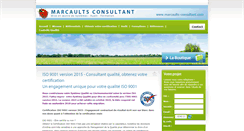 Desktop Screenshot of marcaults-consultant.com